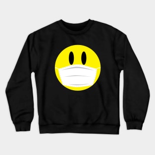 Smiley Mask Crewneck Sweatshirt